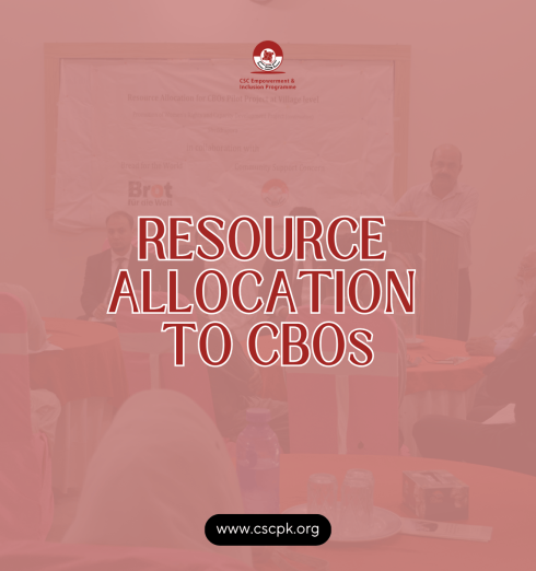 resource allocation